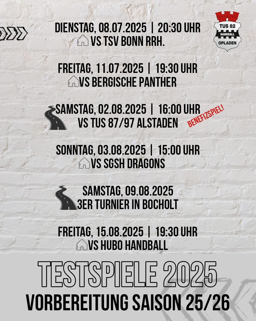 Testspiele 2025