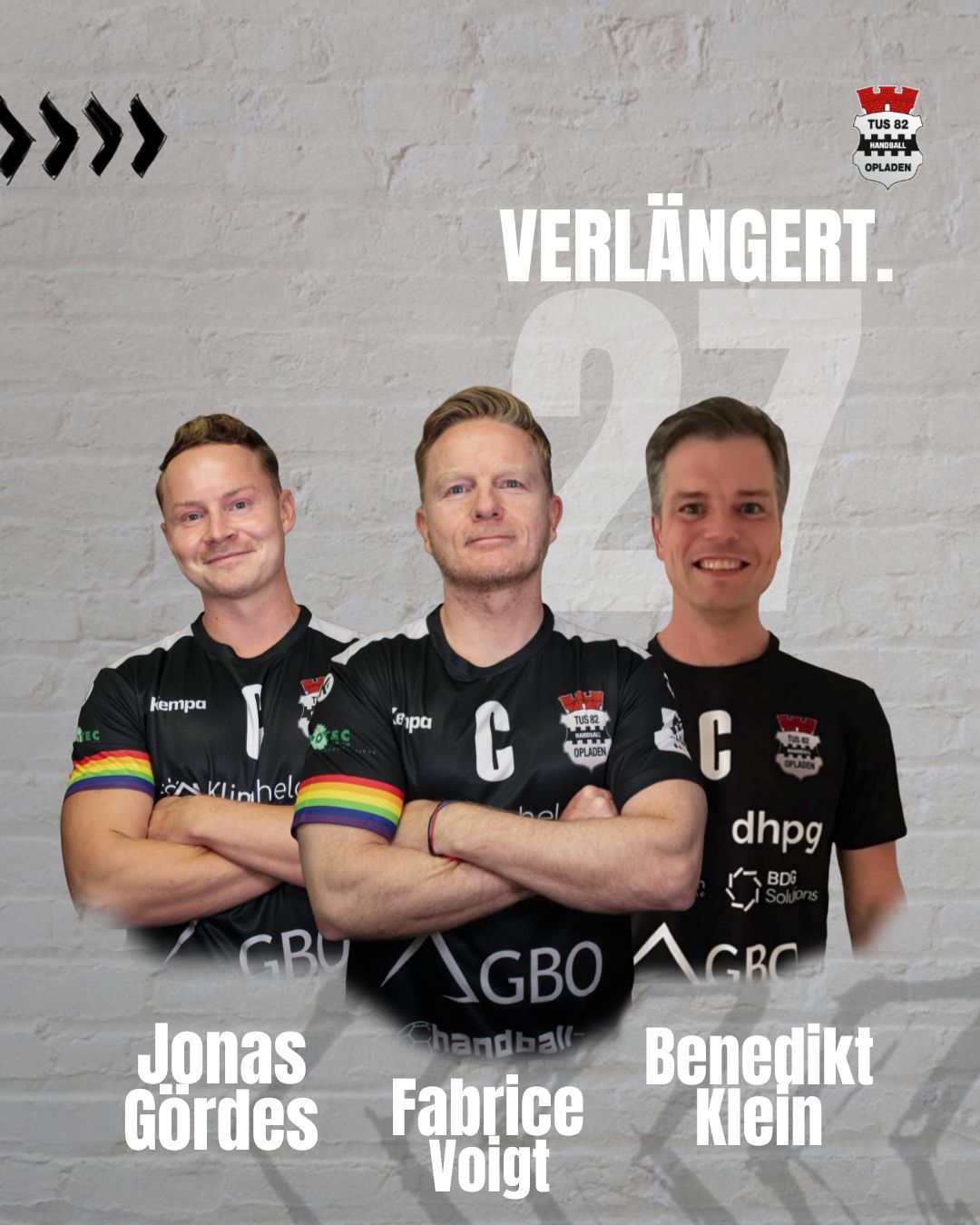 Verlängerung Trainerteam